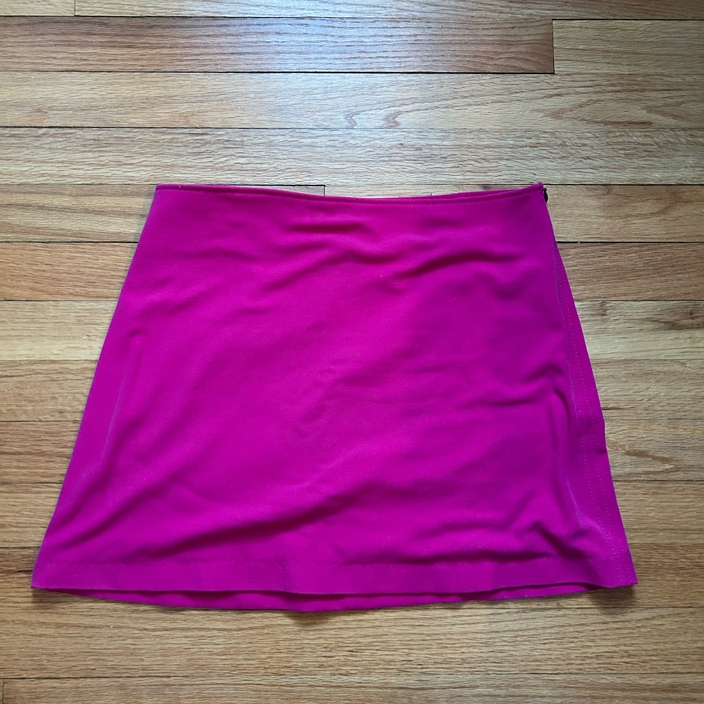 Zara Fuchsia Mini Skirt